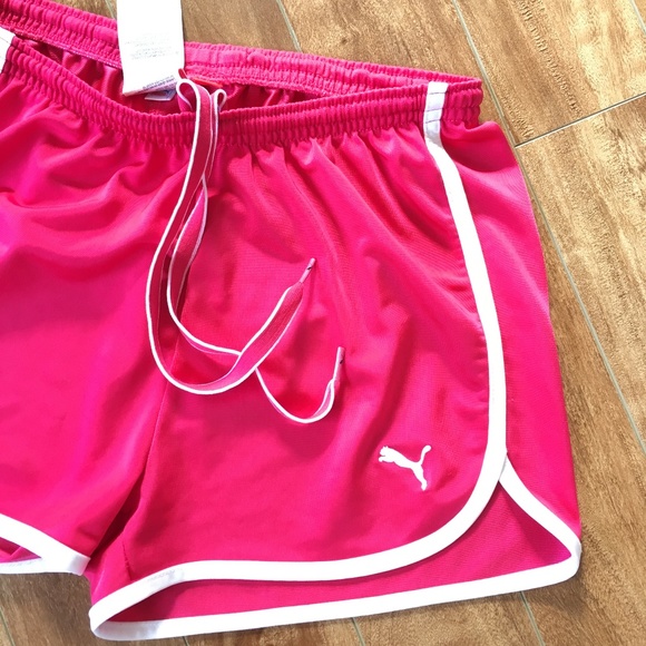 Puma Retro Style Track Shorts Hot Pink S - Picture 4 of 8